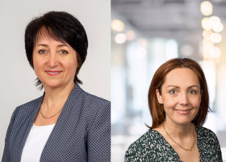 Anna Petrilak Weißfeld und Stefania Rausch
